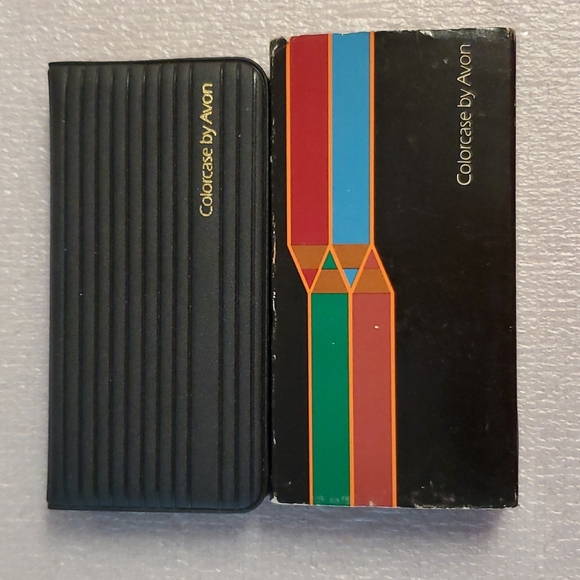 AVON bundle lipstick case Snowman Petite acrylic lipstick holder Vintage disc. - Picture 5 of 9